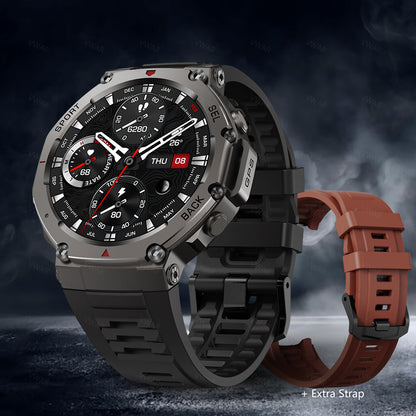 Novara GPS Sport Watch with AMOLED Display, 170+ Sports Modes & 5ATM Waterproof
