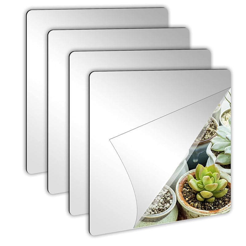 Royelle Flexible Self Adhesive Mirror Sheet Cut To Fit Wall Panel