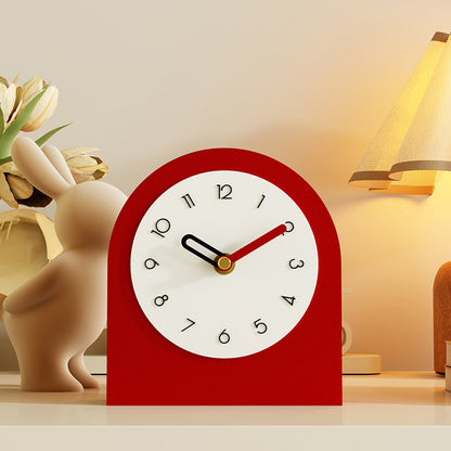 Royelle Modern Arch Pendulum Clock - Versatile Desktop & Wall Decor