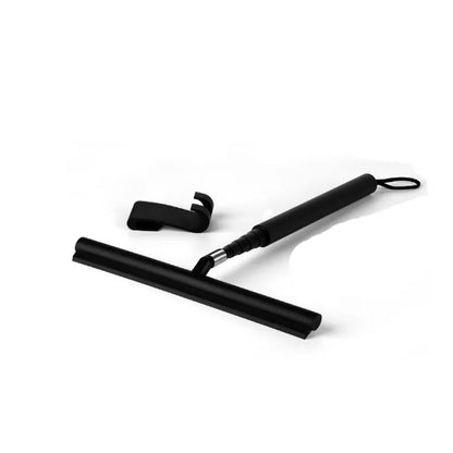 Royeva Extendable Shower Squeegee with Hook - Telescopic Glass Wiper for Bathroom & Car