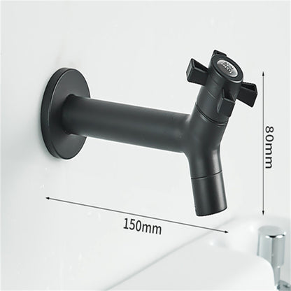Royeva Wall Mounted Outdoor Garden Water Tap-Stainless Steel Brass Core Valve