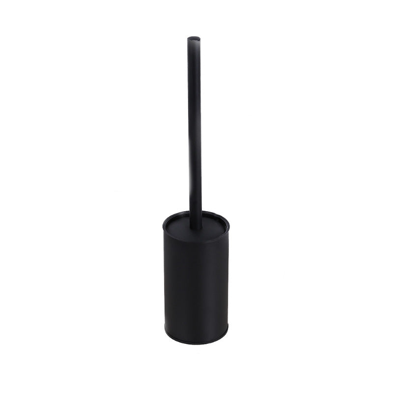 Royeva Modern Stainless Steel Standing Toilet Bowl Brush Set with Holder