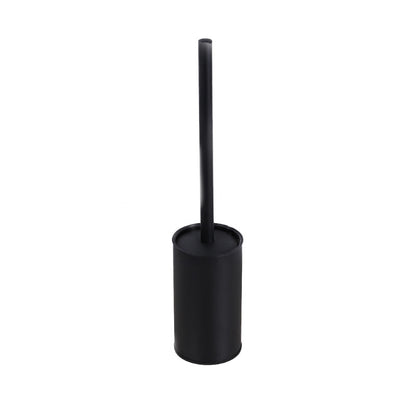 Royeva Modern Stainless Steel Standing Toilet Bowl Brush Set with Holder
