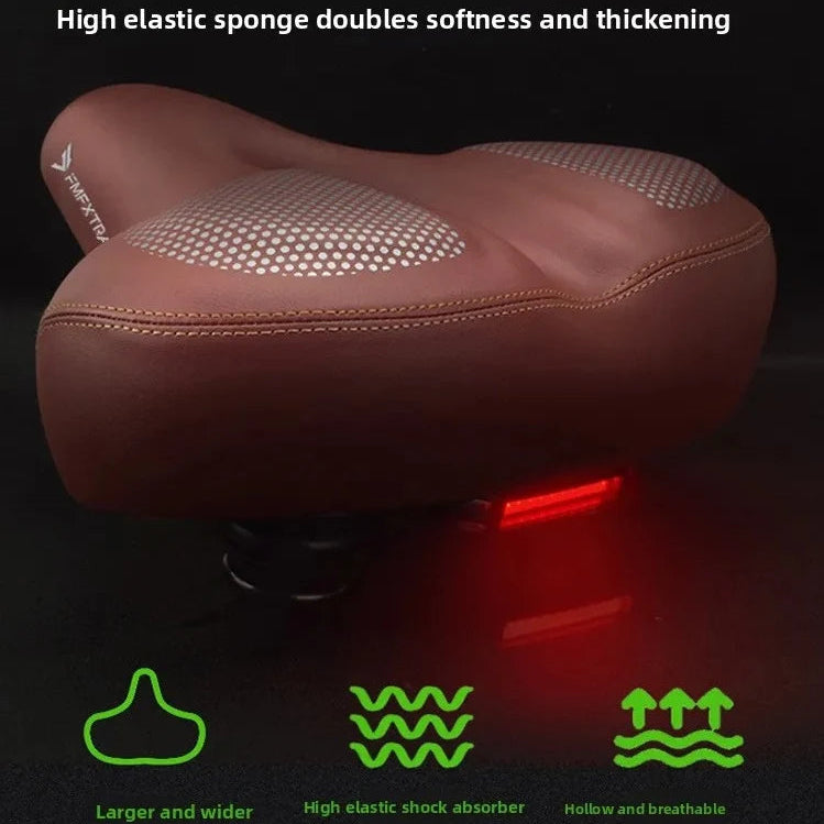 Royora Oversized Comfort Bike Seat-Extra Soft Padded Bicycle Saddle