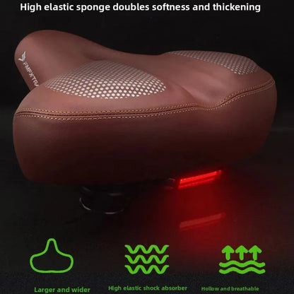 Royora Oversized Comfort Bike Seat-Extra Soft Padded Bicycle Saddle