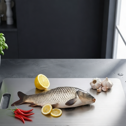 Eloria Titanium Antibacterial Chopping Board for Kitchen Food Prep