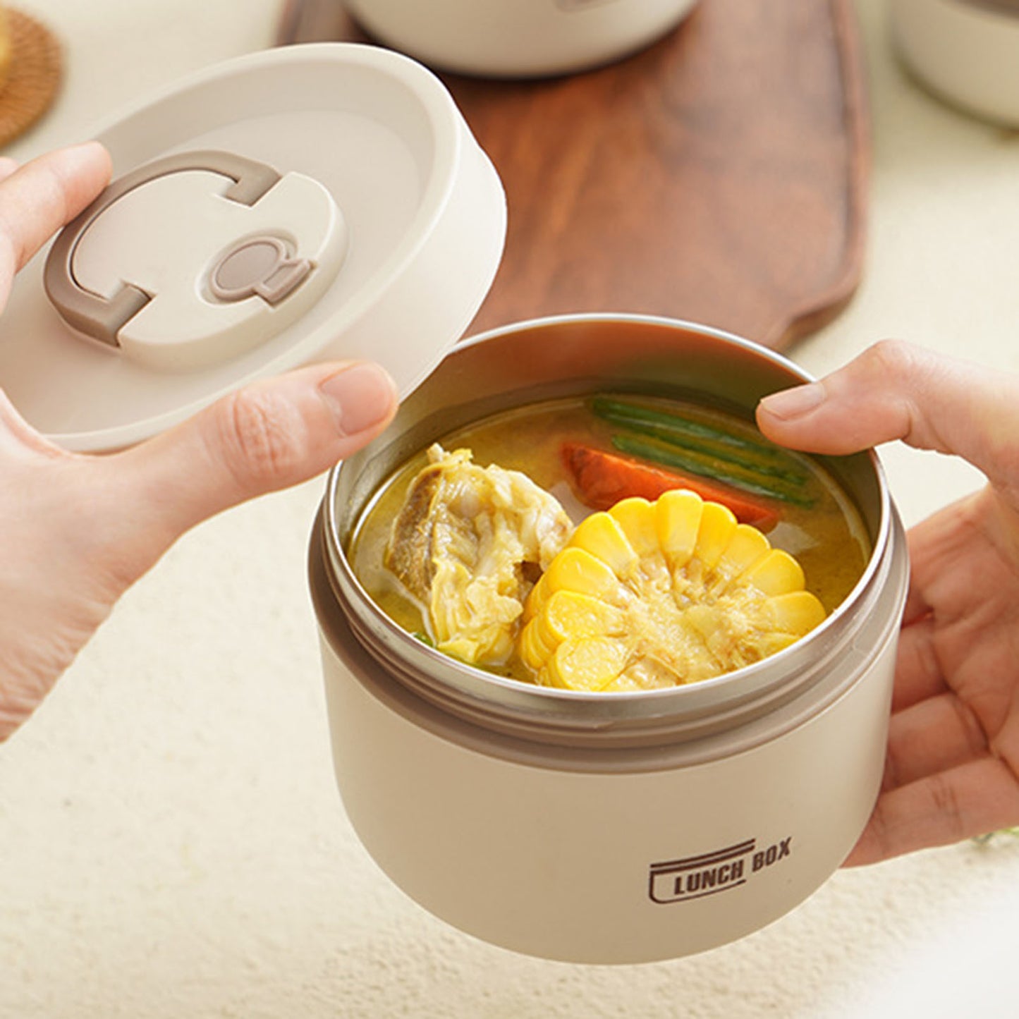 Sovere Insulated Lunch Box with Leak-Proof Design and Carry Bag for Kids
