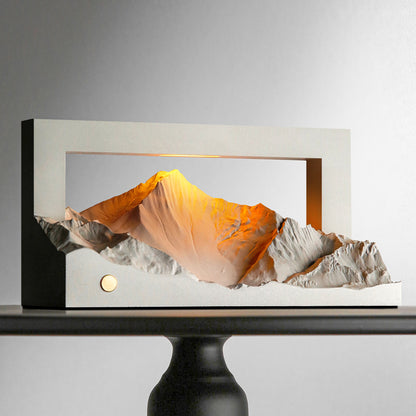 Novara Mountain LED Aromatherapy Lamp - Adjustable Color Light Diffuser for Relaxation