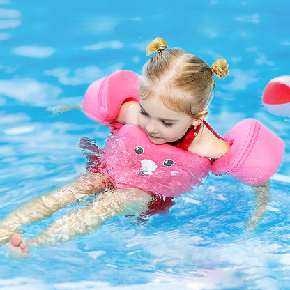Royeva Infant Swim Trainer-Pool Float With Arm Wings Blue