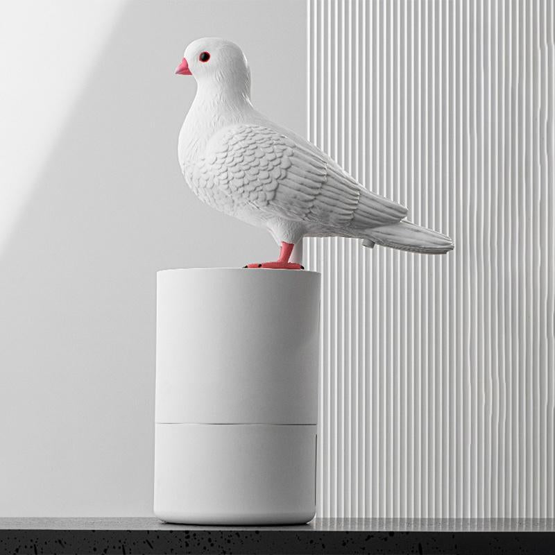 Royelle Decorative Dove Bird Liquid Soap Dispenser For Bathroom