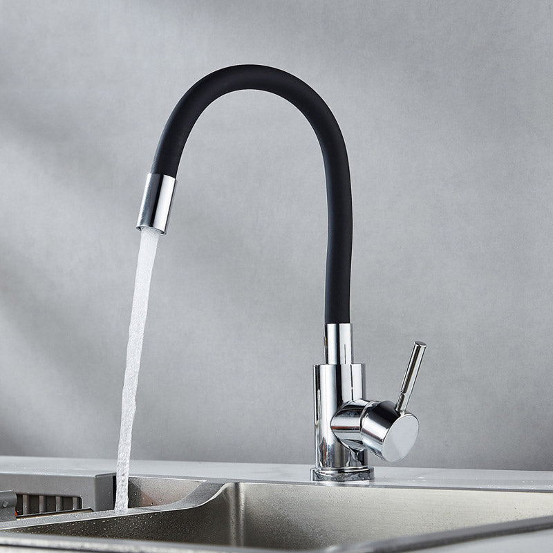 Royeva Flexible Kitchen Faucet with Hot Cold Mixer Tap