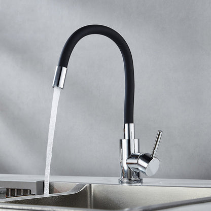 Royeva Flexible Kitchen Faucet with Hot Cold Mixer Tap