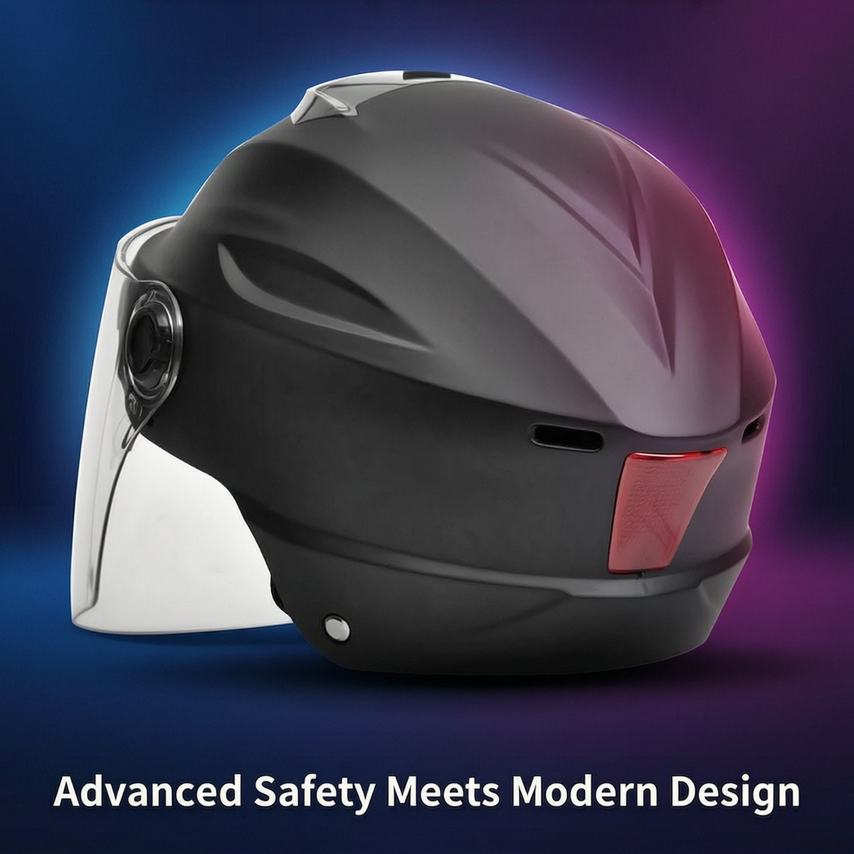 Royeva Lightweight Open Face Electric Scooter Helmet For Urban Riding