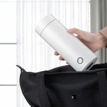 Royeva Portable Electric Travel Kettle-450ml Stainless Steel Mini Water Boiler