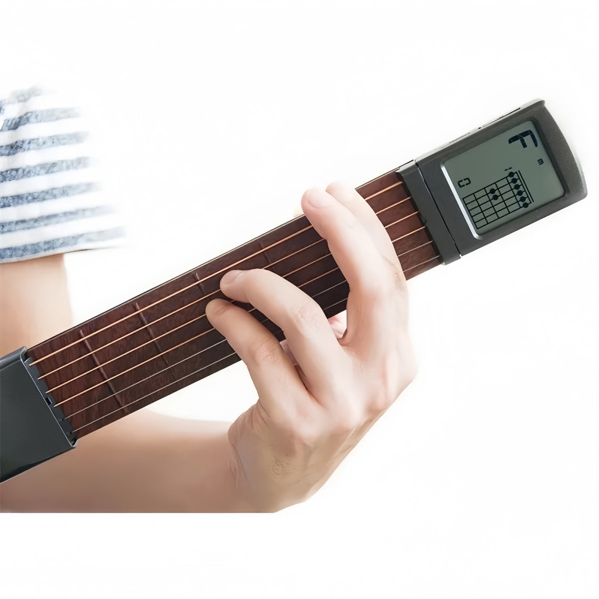 Eloria Portable Guitar Chord Trainer Tool for Practice with Real Strings