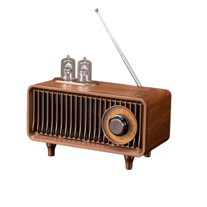 Royeva Vintage Bluetooth Speaker-Wireless Retro FM Radio Audio Player
