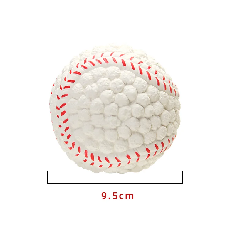 Novara Tough Dog Chew Ball for Aggressive Chewers – Indestructible Dental Health Toy