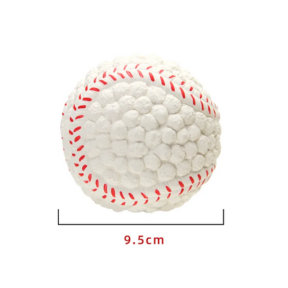 Novara Tough Dog Chew Ball for Aggressive Chewers – Indestructible Dental Health Toy
