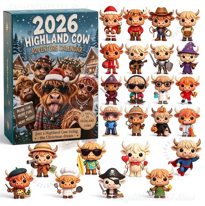 2026 Scottish Highlander Advent Calendar 1