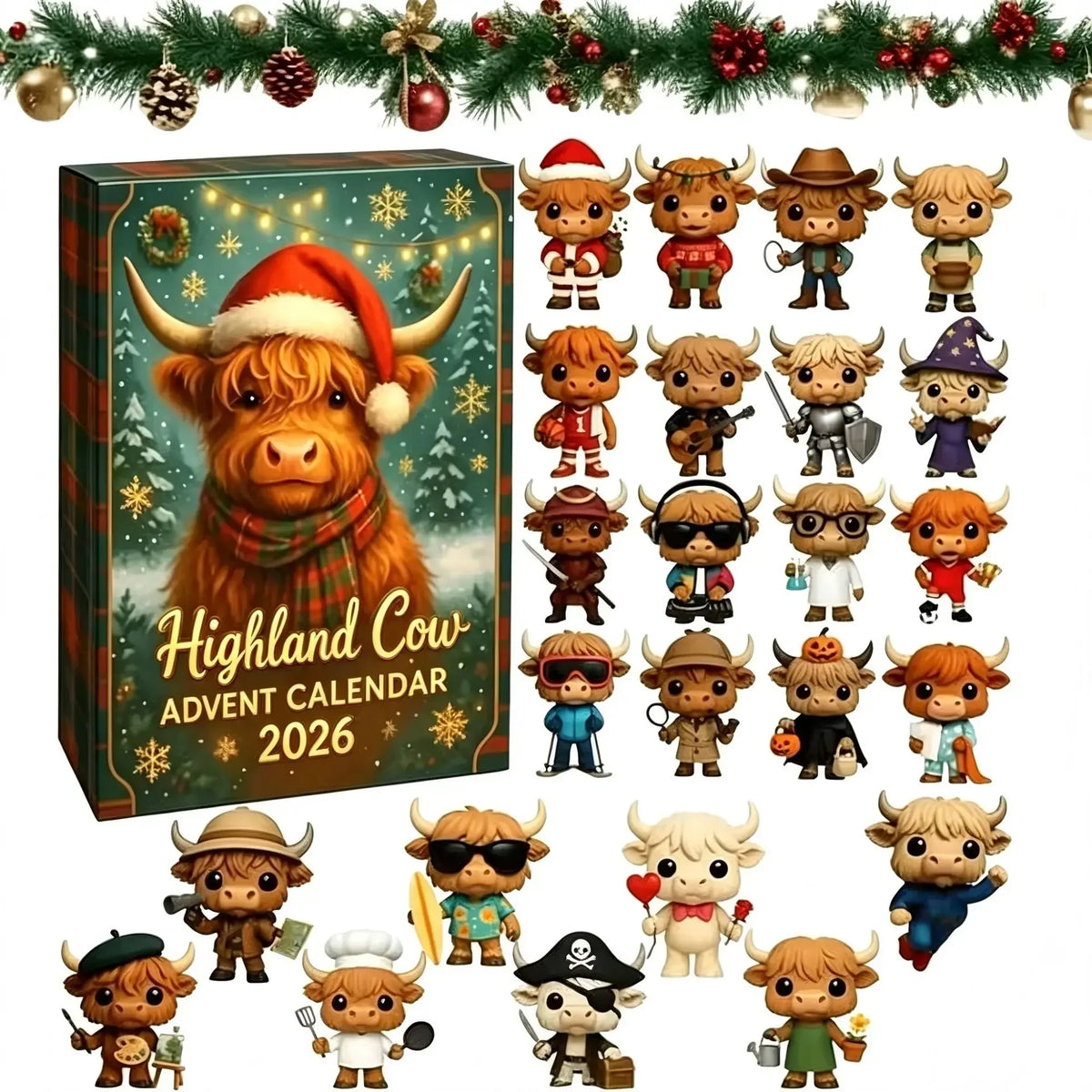 2026 Scottish Highlander Advent Calendar 8