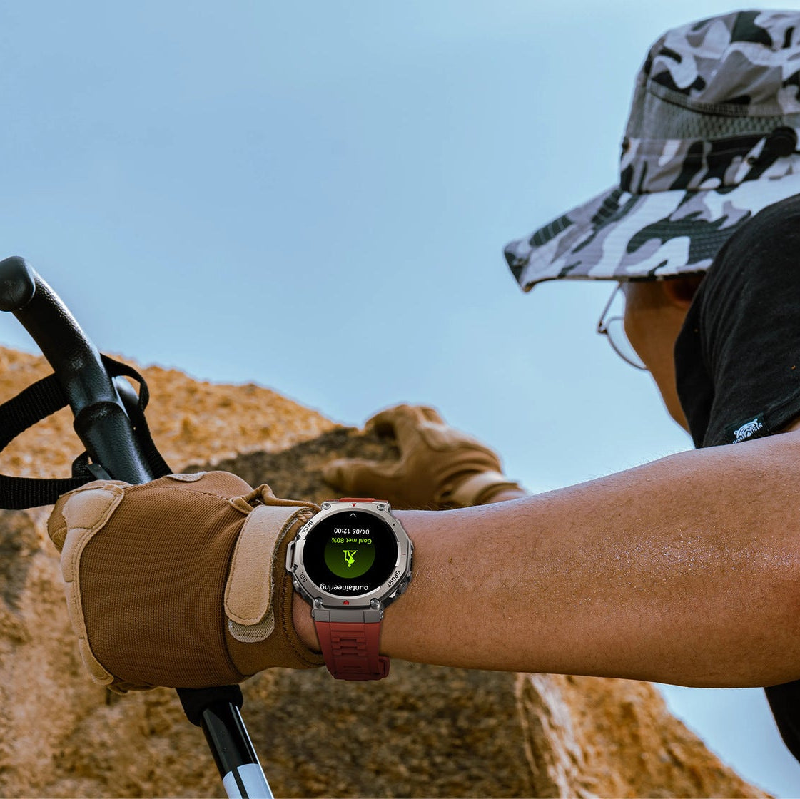 Novara GPS Sport Watch with AMOLED Display, 170+ Sports Modes & 5ATM Waterproof