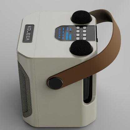 Royeva Portable Bluetooth Karaoke Speaker With 360 Surround Sound