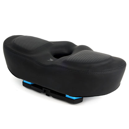 Eloria Oversized Nose-less Bicycle Saddle with Shock Absorption Ability