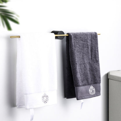 Royeva Brushed Towel Bar-Wall Mount Minimalist Bathroom Organizer Rack