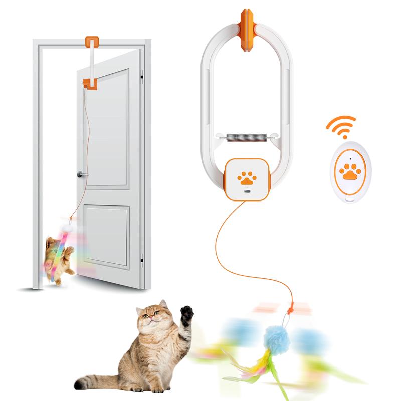 Royeva Electronic Interactive Cat Toy-USB Rechargeable Self Play Mouse Teaser