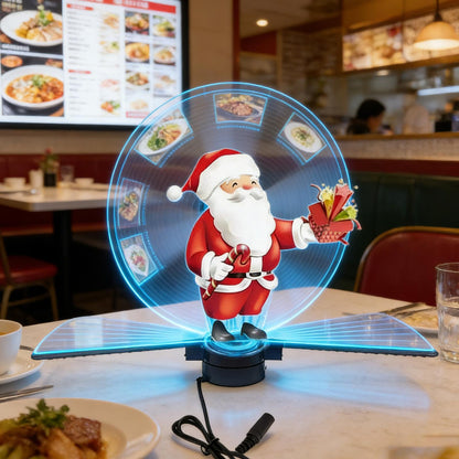 Royeva 3D Hologram LED Fan Projector-High Resolution Advertising Display