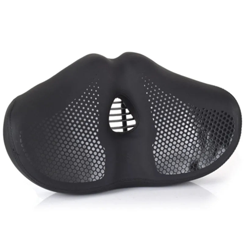 Eloria Oversized Nose-less Bicycle Saddle with Shock Absorption Ability