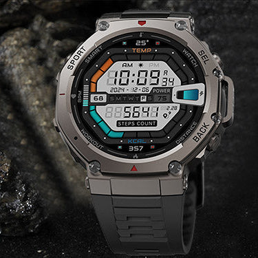 Novara GPS Sport Watch with AMOLED Display, 170+ Sports Modes & 5ATM Waterproof