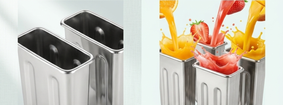 Royelle Stainless Steel Ice Pop Molds with Stand - Reusable Freezer Pop Maker