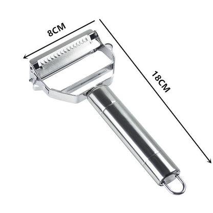 Royeva Dual Blade Vegetable Peeler And Julienne Cutter-Stainless Steel Kitchen Tool