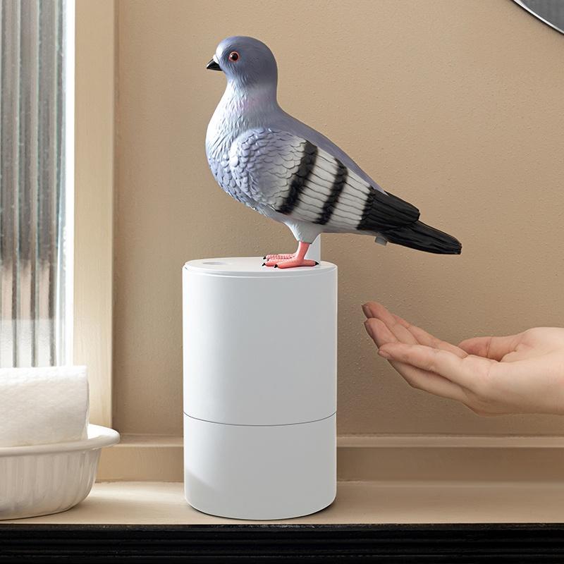 Royelle Decorative Dove Bird Liquid Soap Dispenser For Bathroom