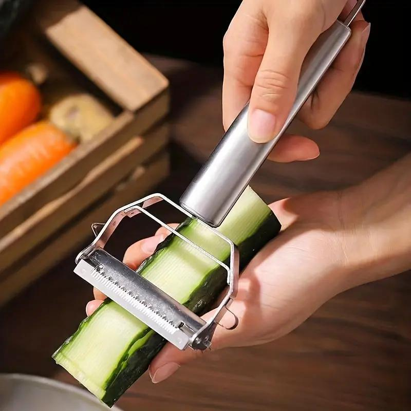 Royeva Dual Blade Vegetable Peeler And Julienne Cutter-Stainless Steel Kitchen Tool