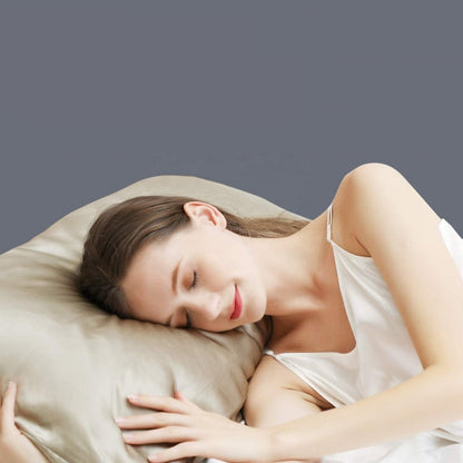 Royora 22 Momme Mulberry Silk Pillowcase-Satin Finish Pillow Cover