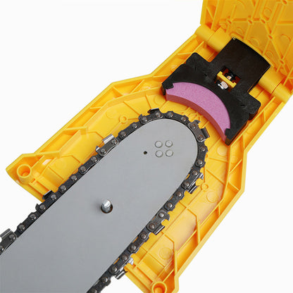 Sovere Chainsaw Sharpener Tool with 4 Replacement Stones for Efficient Sharpening