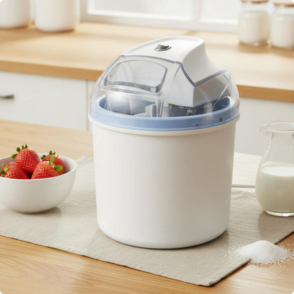 Eloria Compact Automatic Soft Serve Ice Cream Maker for Homemade Frozen Desserts