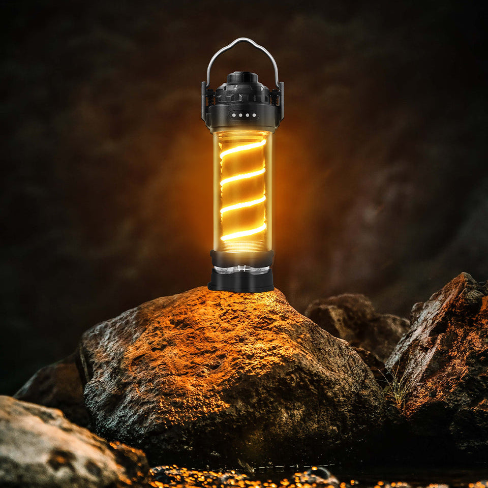 Novara USB-C Rechargeable Outdoor Mosquito Repellent Lantern with Adjustable Brightness