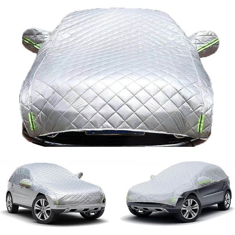 Royeva 5 Layer Waterproof Car Cover-Hail Protection Snow And UV Shield