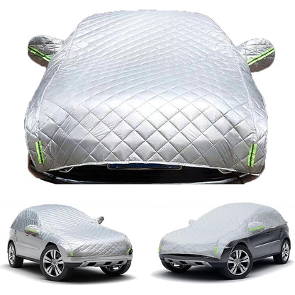 Royeva 5 Layer Waterproof Car Cover-Hail Protection Snow And UV Shield