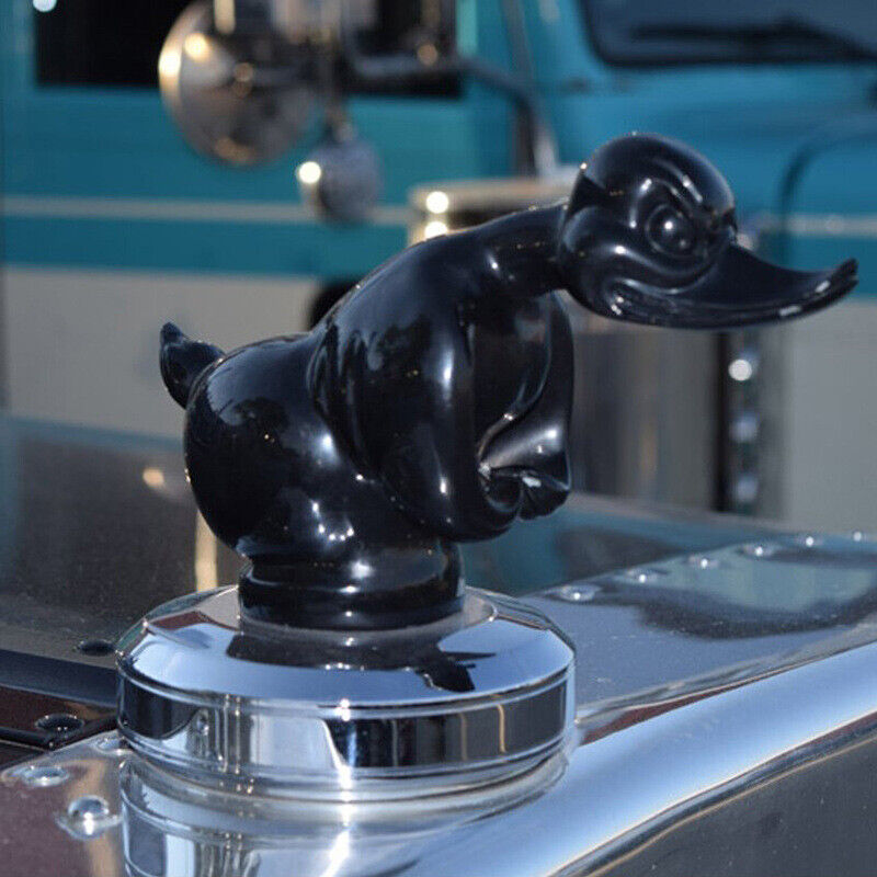 Royeva Chrome Duck Hood Ornament-20cm Car Mascot Figure