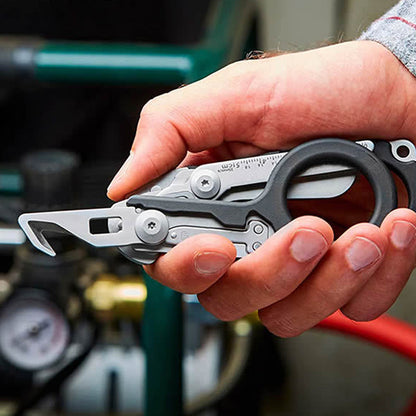 6-in-1 Folding Emergency Multi-Tool with Scissors and Seatbelt Cutter