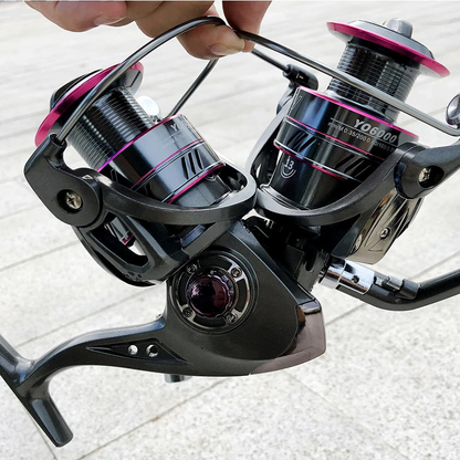 Royeva Telescopic Fishing Rod And Reel Combo-Carbon Fiber Spinning Kit