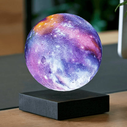3D Printed Lunar Design Floating Moon Lamp – 16 Color Options with Remote 1