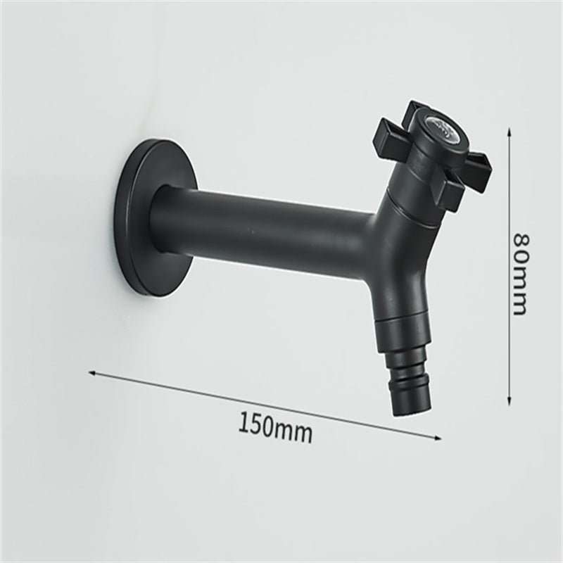 Royeva Wall Mounted Outdoor Garden Water Tap-Stainless Steel Brass Core Valve