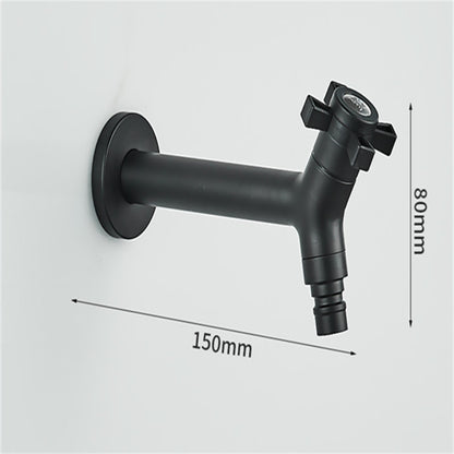 Royeva Wall Mounted Outdoor Garden Water Tap-Stainless Steel Brass Core Valve