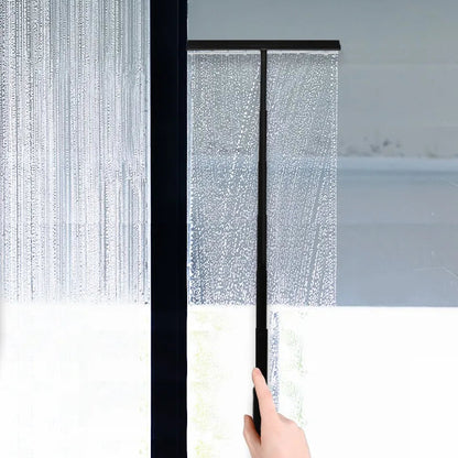 Royeva Extendable Shower Squeegee with Hook - Telescopic Glass Wiper for Bathroom & Car