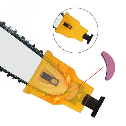Sovere Chainsaw Sharpener Tool with 4 Replacement Stones for Efficient Sharpening